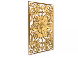 Classical door decor 14 3D Model