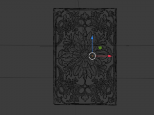 Classical door decor 14 3Dモデル