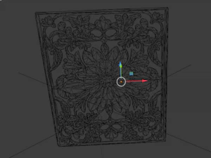 Classical door decor 14 3D Model