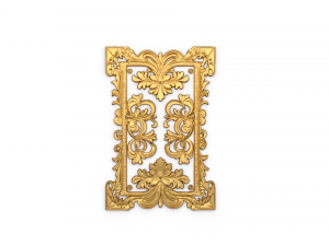 Classical door decor 15 3Dモデル