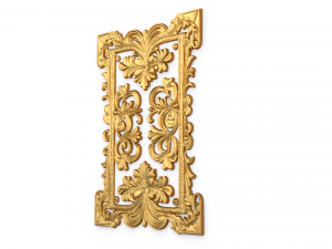Classical door decor 15 Modèle 3D