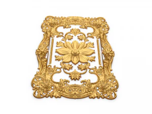 Classical door decor 16 3D Model