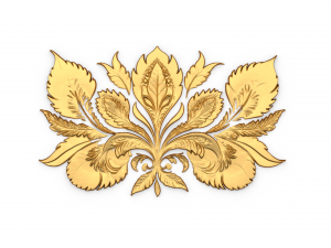 Feather decor set wall mural 06 3Dモデル