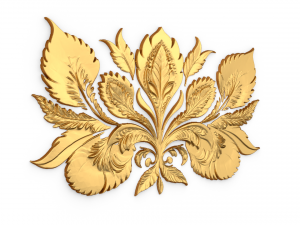 Feather decor set wall mural 06 Modelo 3D