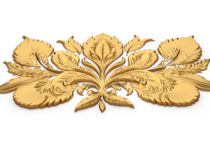 Feather decor set wall mural 06 Modelo 3D