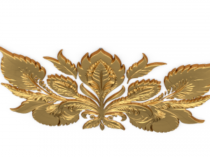 Feather decor set wall mural 06 Modelo 3D
