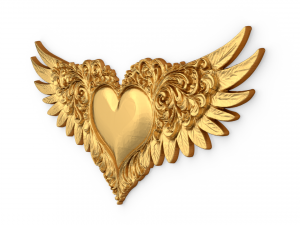 Wings Printable carved decor 06 3D 모델