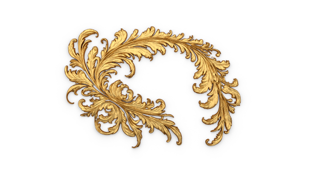Feather decor set wall mural 08 Modèle 3D .c4d .max .obj .3ds .fbx .stl .blend 