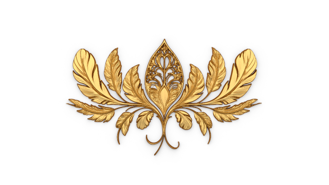 Feather decor set wall panel 12 3D-Modell .c4d .max .obj .3ds .fbx .stl .blend 