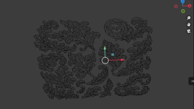 Acanthus Leaves Collection-01 3D Model in Decoration 3DExport