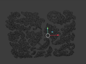 Acanthus Leaves Collection-01 3D Model