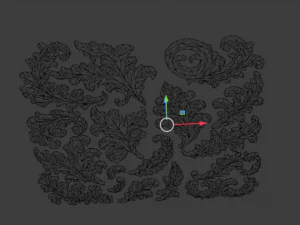 Acanthus Leaves Collection-01 3D Model