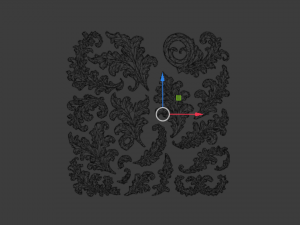 Acanthus Leaves Collection-01 3D Model