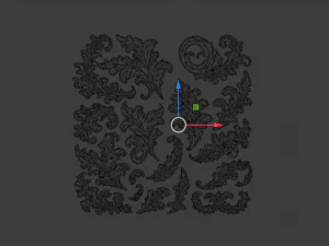 Acanthus Leaves Collection-01 3D Model