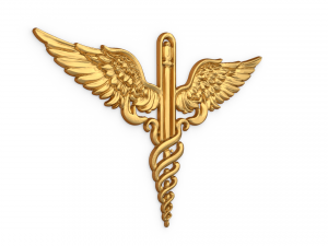 Relief Caduceus carved 01 3D-Modell