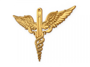 Relief Caduceus carved 01 3D-Modell