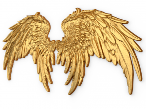 Wings Printable carved decor 10 Modèle 3D