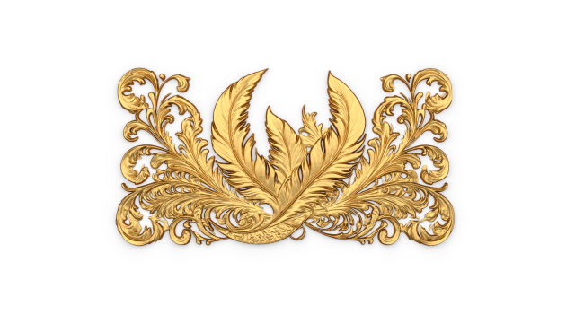 Feather decor set wall panel 13 3D मॉडल .c4d .max .obj .3ds .fbx .stl .blend 