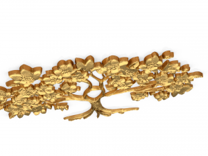 Mural tree decor set ornament 04 3Dモデル