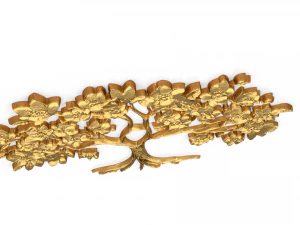 Mural tree decor set ornament 04 3D Model