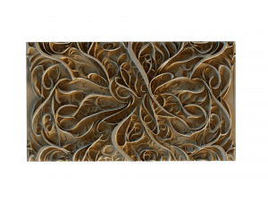 Mural decor set wall panel 06 3D Модель