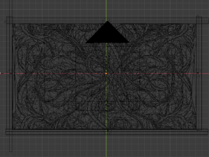 Mural decor set wall panel 06 3D Model