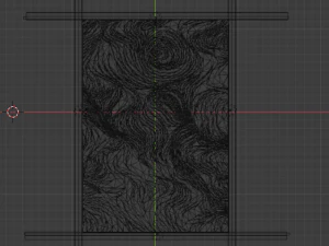 Conjunto de decora&ccedil;&atilde;o mural painel de parede 07 Modelo 3D