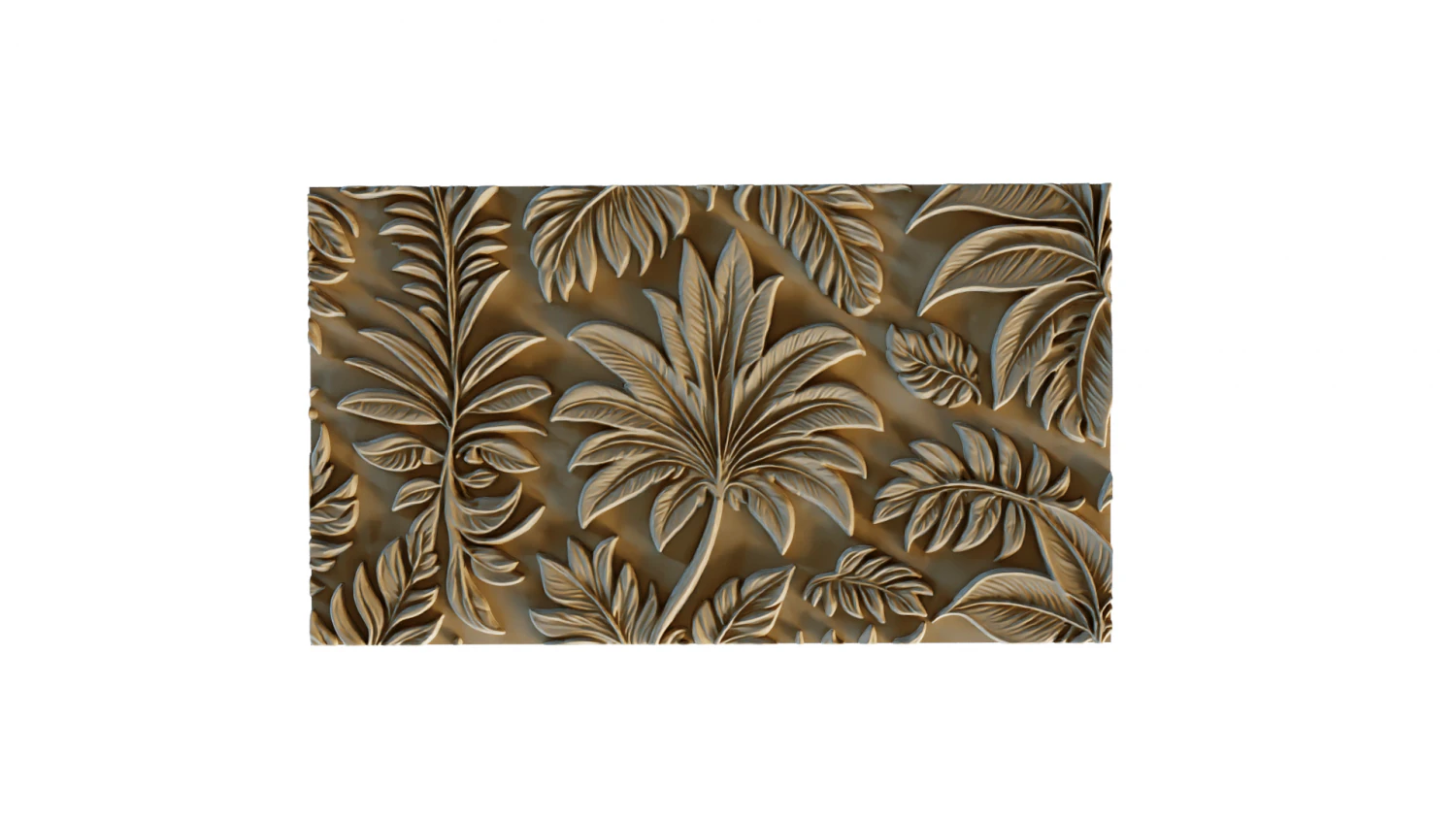 Mural decor set wall panel 08 3D Model .c4d .max .obj .3ds .fbx .stl .blend