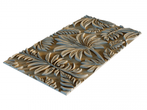 Mural decor set wall panel 08 Modelo 3D