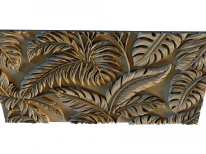 Mural decor set wall panel 09 3D Model