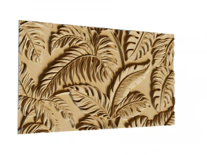 Mural decor set wall panel 09 3D Model