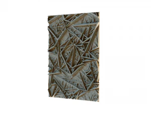 Mural decor set wall panel 10 3D Model