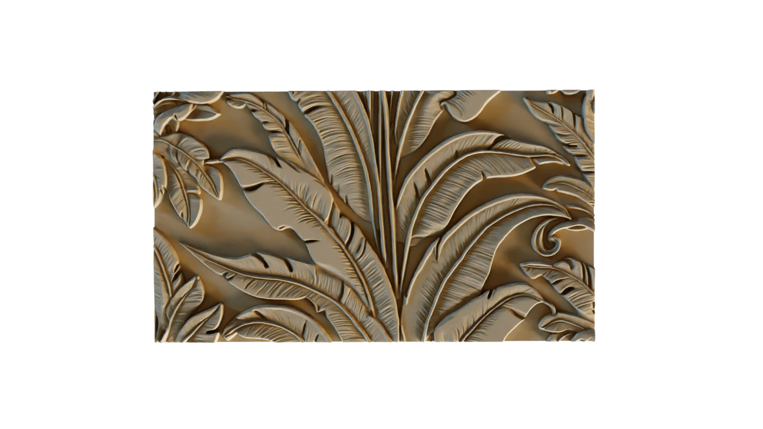 Mural decor set wall panel 11 3D Model .c4d .max .obj .3ds .fbx .stl .blend