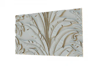 Mural decor set wall panel 11 3D Model