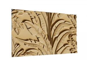 Mural decor set wall panel 11 3D Model