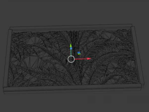 Mural decor set wall panel 11 3D Model
