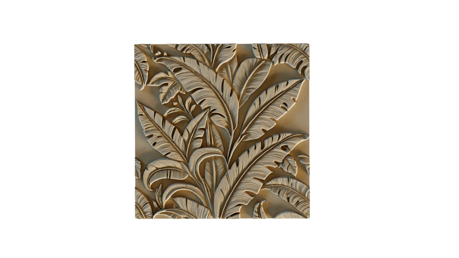 Mural decor set wall panel 13 3D Model .c4d .max .obj .3ds .fbx .stl .blend