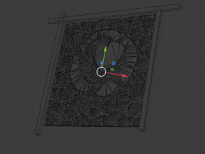 Mural decor set wall panel 15 3D Model