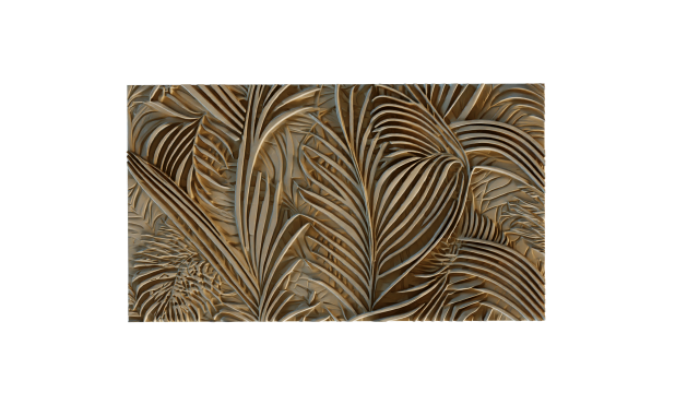 Mural decor set wall panel 20 3D Model .c4d .max .obj .3ds .fbx .stl .blend 
