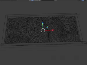 Mural decor set wall panel 20 3D Model