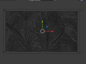 Mural decor set wall panel 20 3D Model
