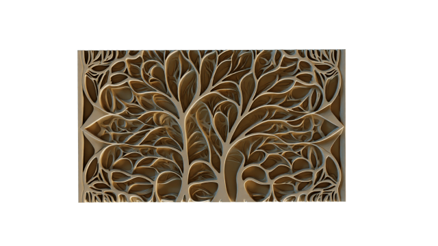 Mural decor set wall panel 21 3D-Modell .c4d .max .obj .3ds .fbx .stl .blend 