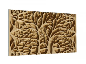 Mural decor set wall panel 21 3D Model