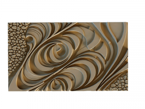Mural decor set wall panel 22 3Dモデル