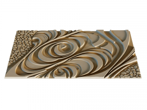 Mural decor set wall panel 22 3D-Modell