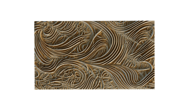 Mural decor set wall panel 23 3D Model .c4d .max .obj .3ds .fbx .stl .blend 