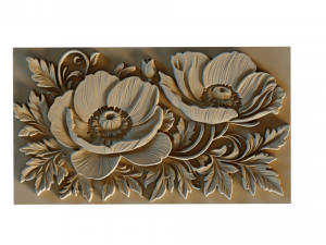 Mural decor set wall panel 25 Modelo 3D