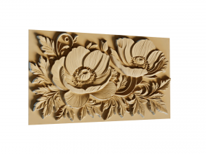 Mural decor set wall panel 25 Modelo 3D
