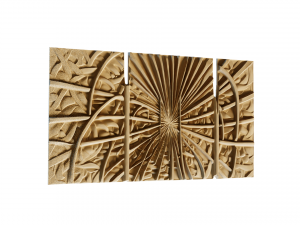 Mural decor set wall panel 26 3D-Modell