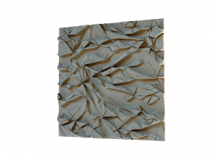 Mural decor set wall panel 28 Model 3D